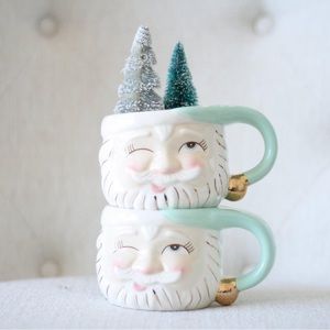 MINT Papa Noel Santa mug NWT Listing is for 1 mug